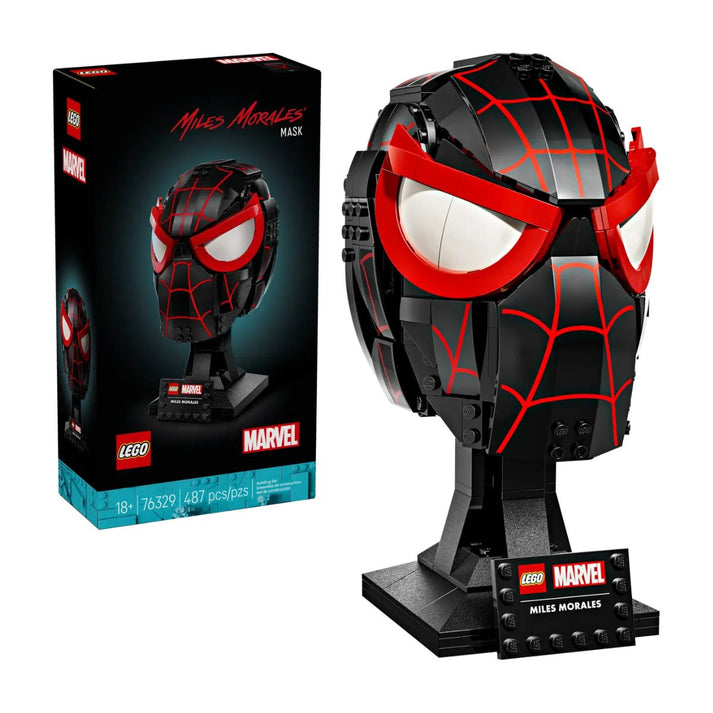 Bộ Mô Hình LEGO SUPERHEROES Mặt Nạ Miles Morales #76329