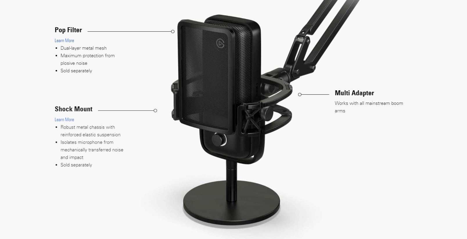 Microphone Elgato Wave 3