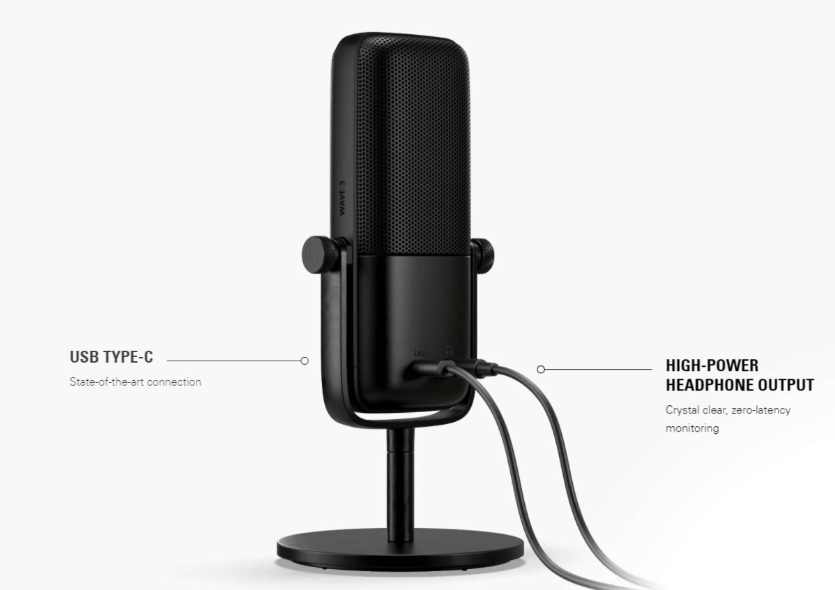 Microphone Elgato Wave 3