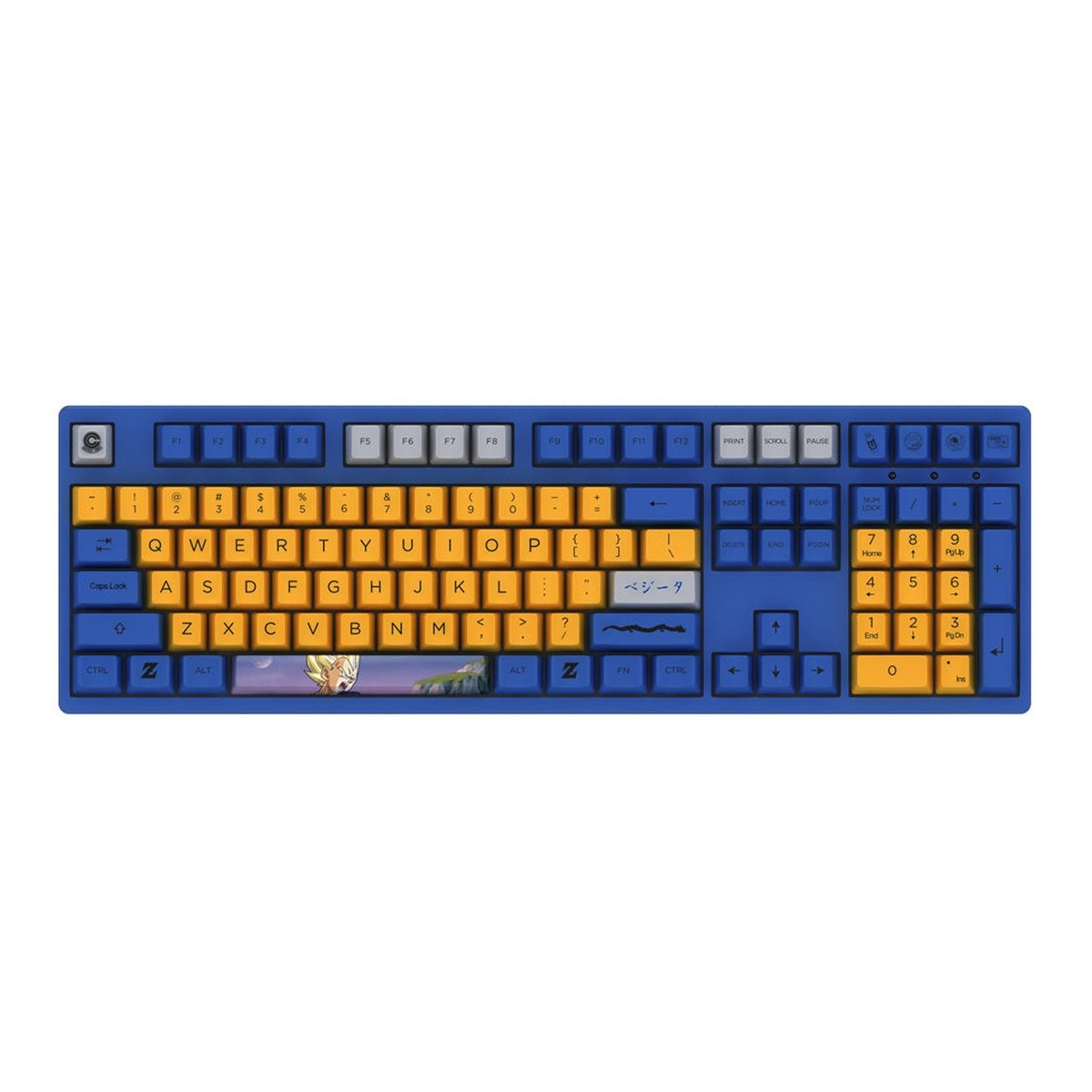 Bàn phím cơ AKKO 3108 V2 Dragon Ball Z – Vegeta (Akko switch)