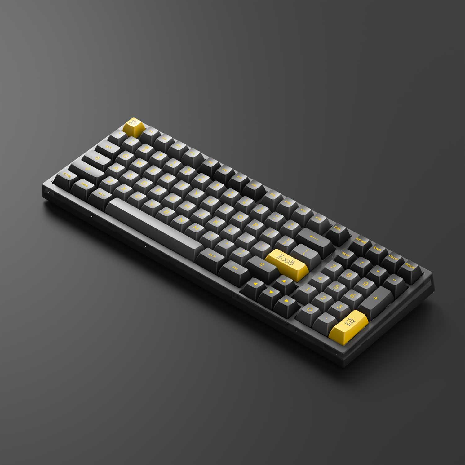 Bàn phím cơ AKKO PC98B Plus Black&Gold