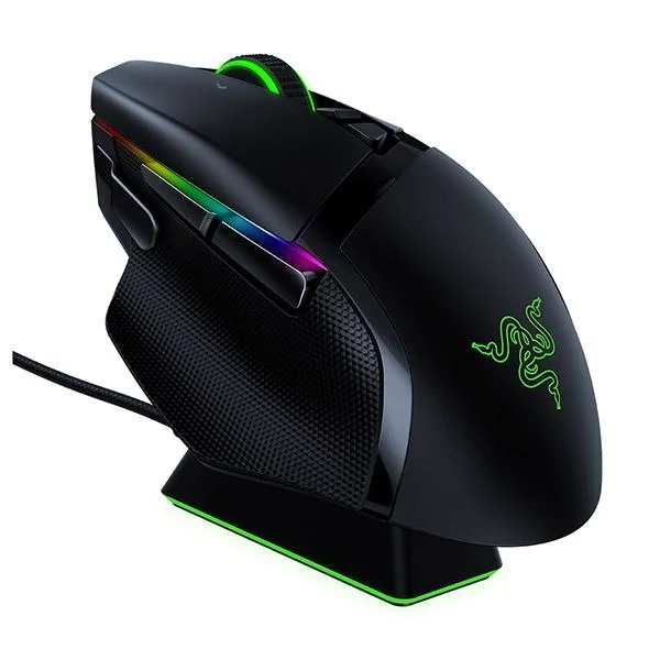 Chuột chơi game Razer Basilisk Ultimate kèm Dock Sạc