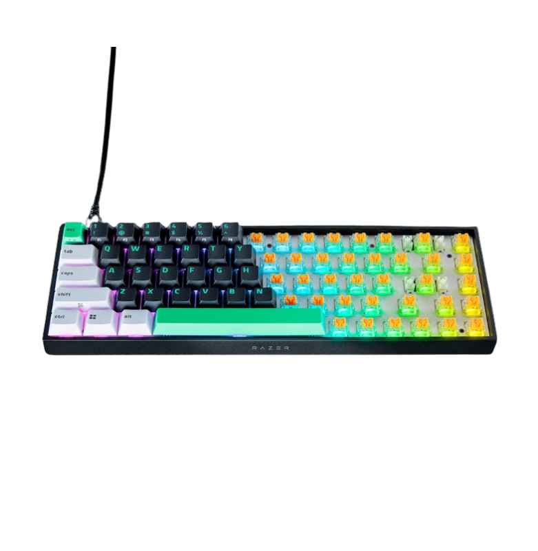 Bàn phím cơ Gaming Razer Reclusa X Mini 65% Hot-Swap