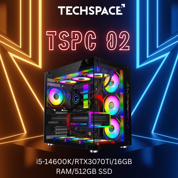 Gaming PC TSPC 02 (i5-14600K/RTX3070Ti 8GB/16GB RAM/512GB SSD)