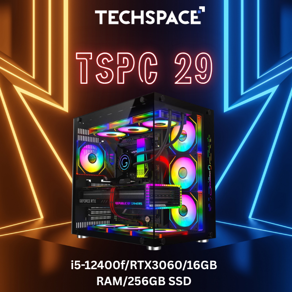 Gaming PC TSPC 29 (i5-12400f/RTX3060/16GB RAM/256GB SSD)