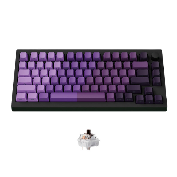 Bàn phím cơ Lemokey X4 Red Blacklight (Keychron Sw)