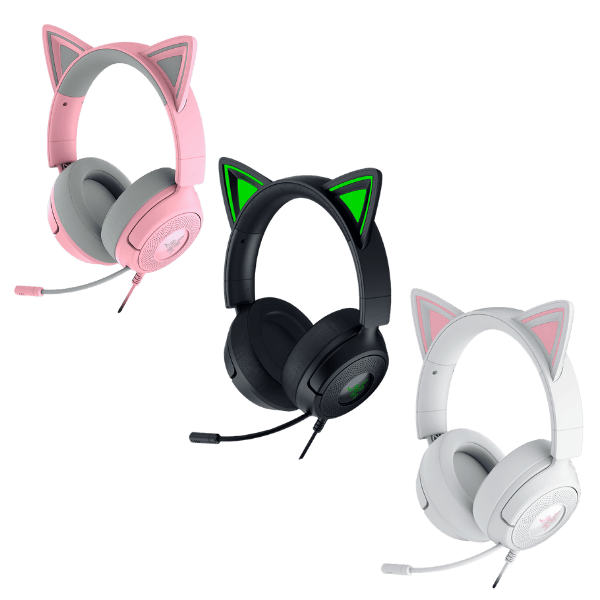 Tai nghe Gaming Razer Kraken Kitty V3 X
