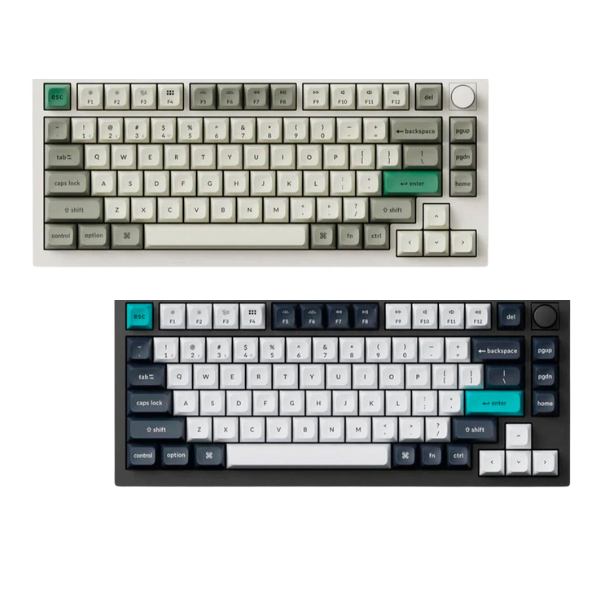 Bàn phím cơ không dây Keychron Q1 Max RGB Knob Hotswap (Gateron Sw)