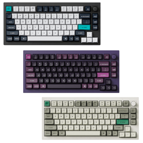 Bàn phím cơ không dây Keychron Q1 Max RGB Knob Hotswap (Gateron Sw)
