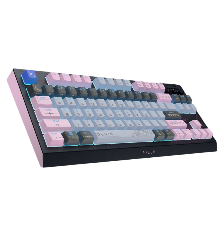 Bàn phím Không dây Razer BlackWidow V4 Tenkeyless HyperSpeed Wuthering Wave Edition