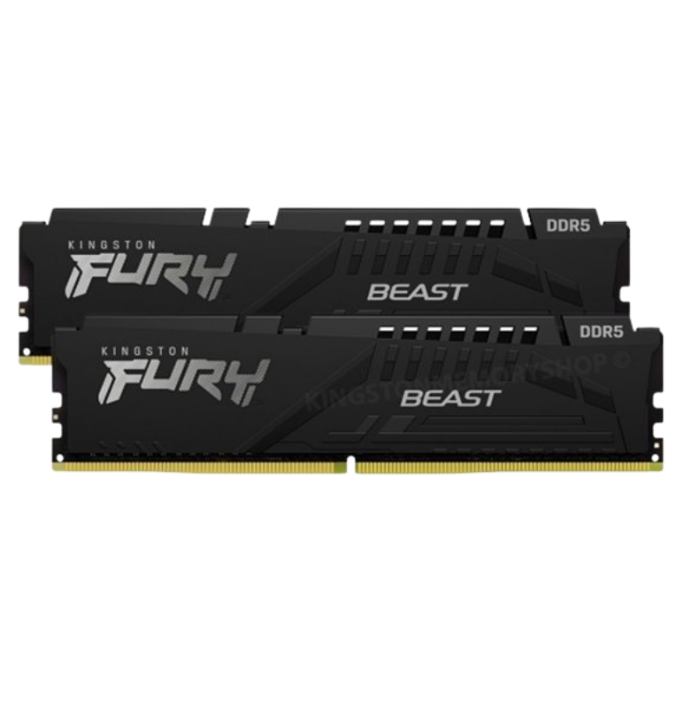 RAM Kingston FURY Beast 32GB (2x16GB) DDR5 6000Mhz (AMD EXPO+INTEL XMP)