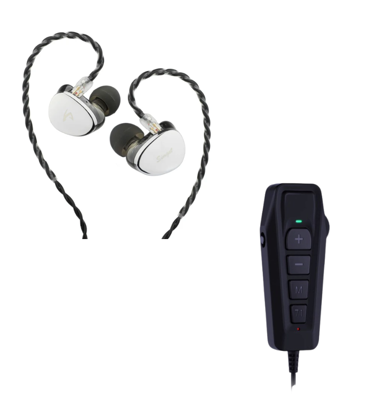 Tai nghe Gaming SIMGOT EG280 IEM Monitor, 1DD+1 Planar - kèm Dongle Type-C