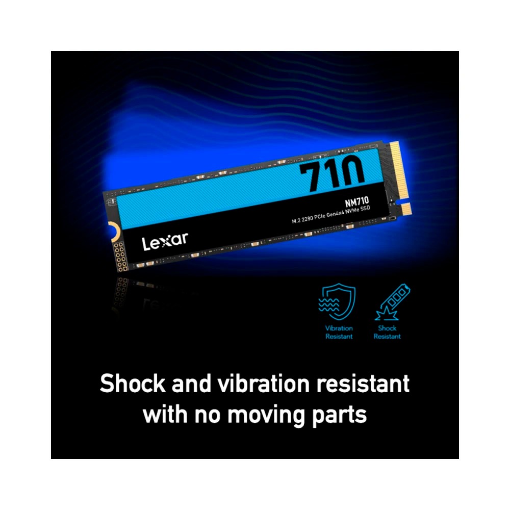 Ổ cứng SSD Lexar NM710 M.2 2280 PCIe Gen4x4 NVMe SSD 1TB