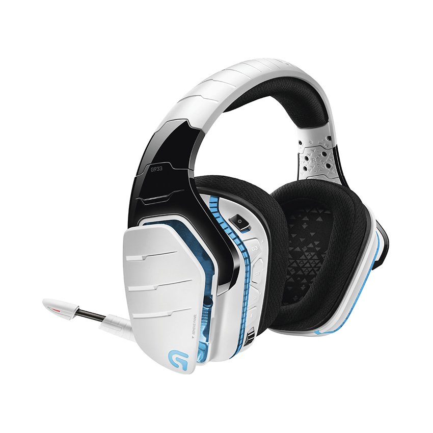 Tai nghe Logitech G933 Artemis Spectrum 7.1 Wireless (Trắng)