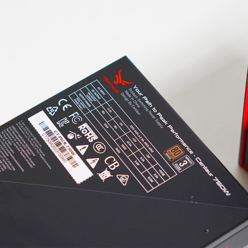 Nguồn Centaur 750W 80 Plus