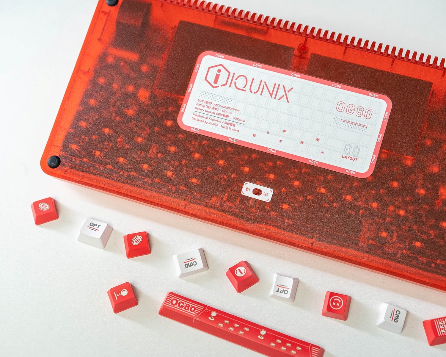 Bàn phím cơ IQUNIX OG80 Joy Vender Wireless