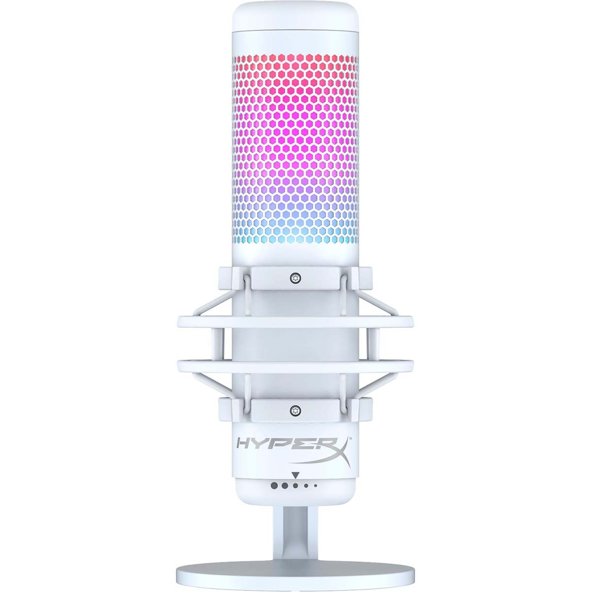 Mic thu âm HyperX Quadcast S White (Trắng)
