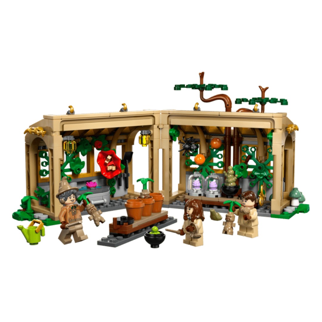 Bộ Mô Hình Lắp Ráp LEGO Harry Potter Lớp Học Thảo Dược #76445