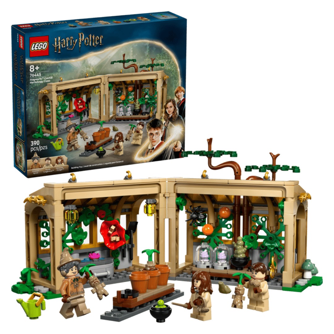 Bộ Mô Hình Lắp Ráp LEGO Harry Potter Lớp Học Thảo Dược #76445