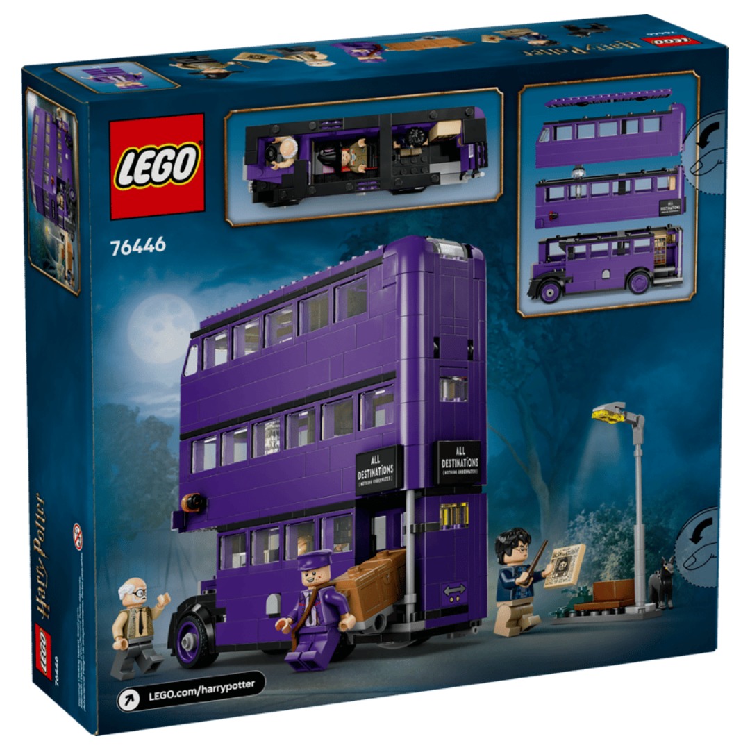 Bộ Mô Hình Lắp Ráp LEGO Xe Bus Hiệp Sĩ #76446