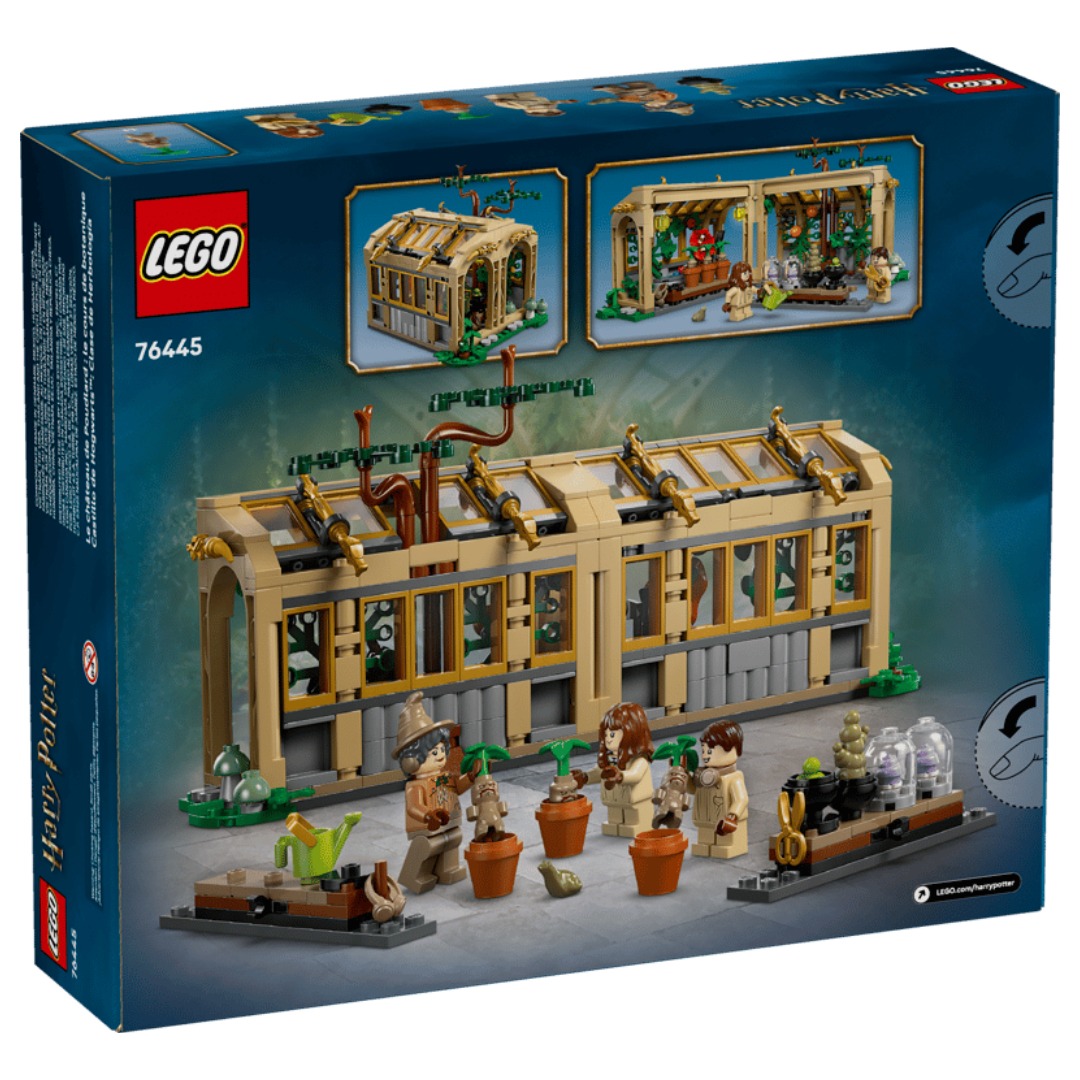 Bộ Mô Hình Lắp Ráp LEGO Harry Potter Lớp Học Thảo Dược #76445