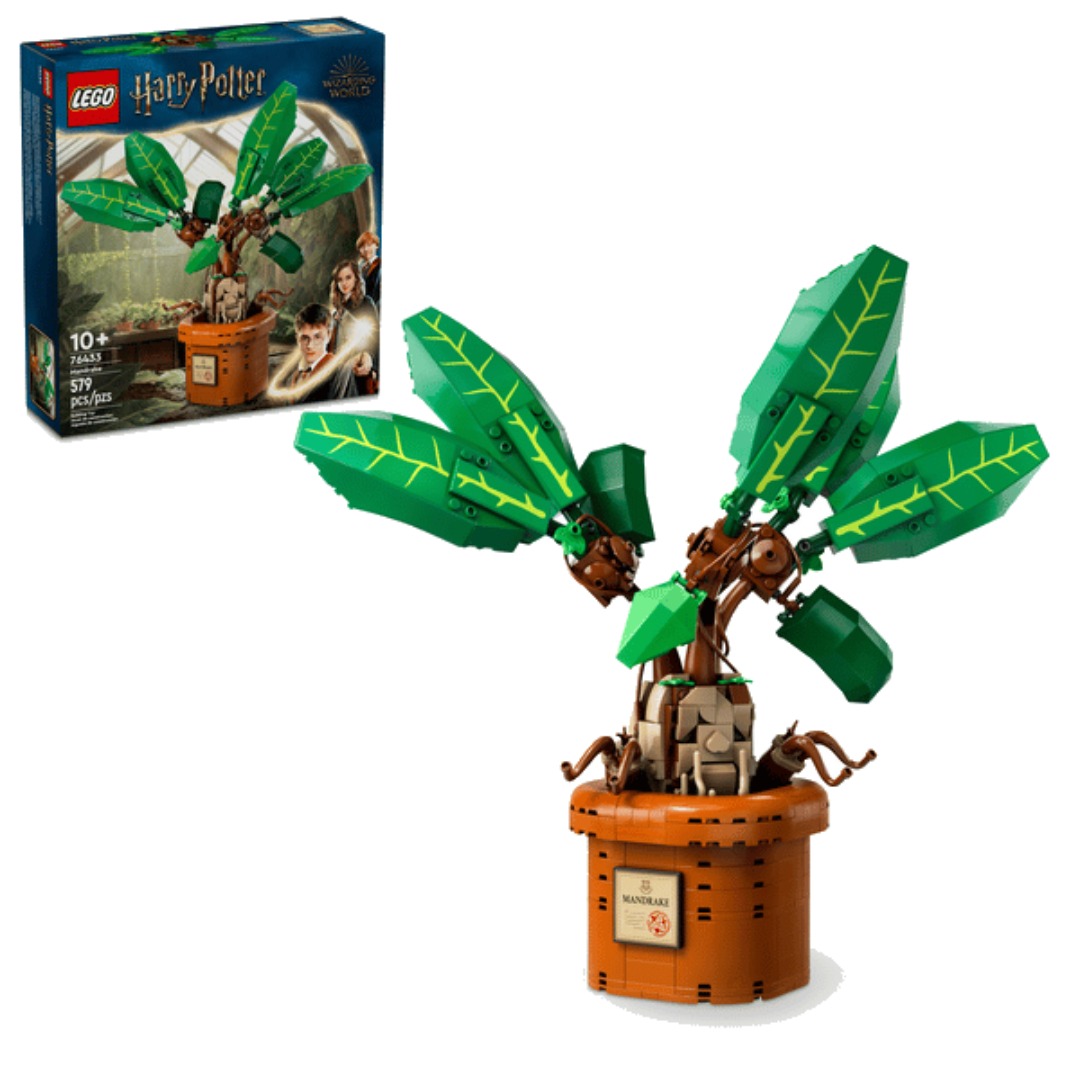 Bộ Mô Hình Lắp Ráp LEGO Harry Potter Cây Mandrake #76433