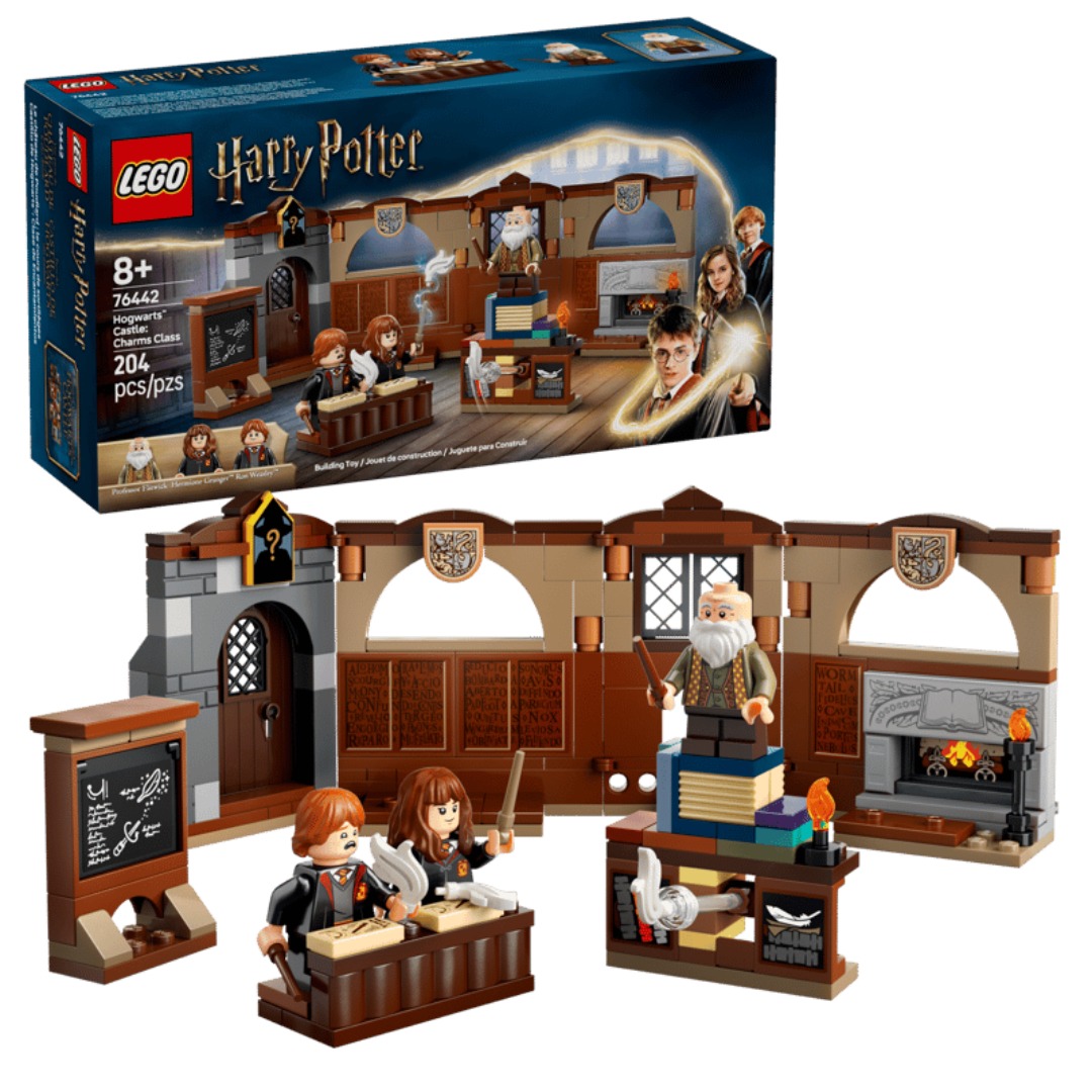 Bộ Mô Hình Lắp Ráp LEGO Harry Potter Lớp Học Bùa Chú #76442