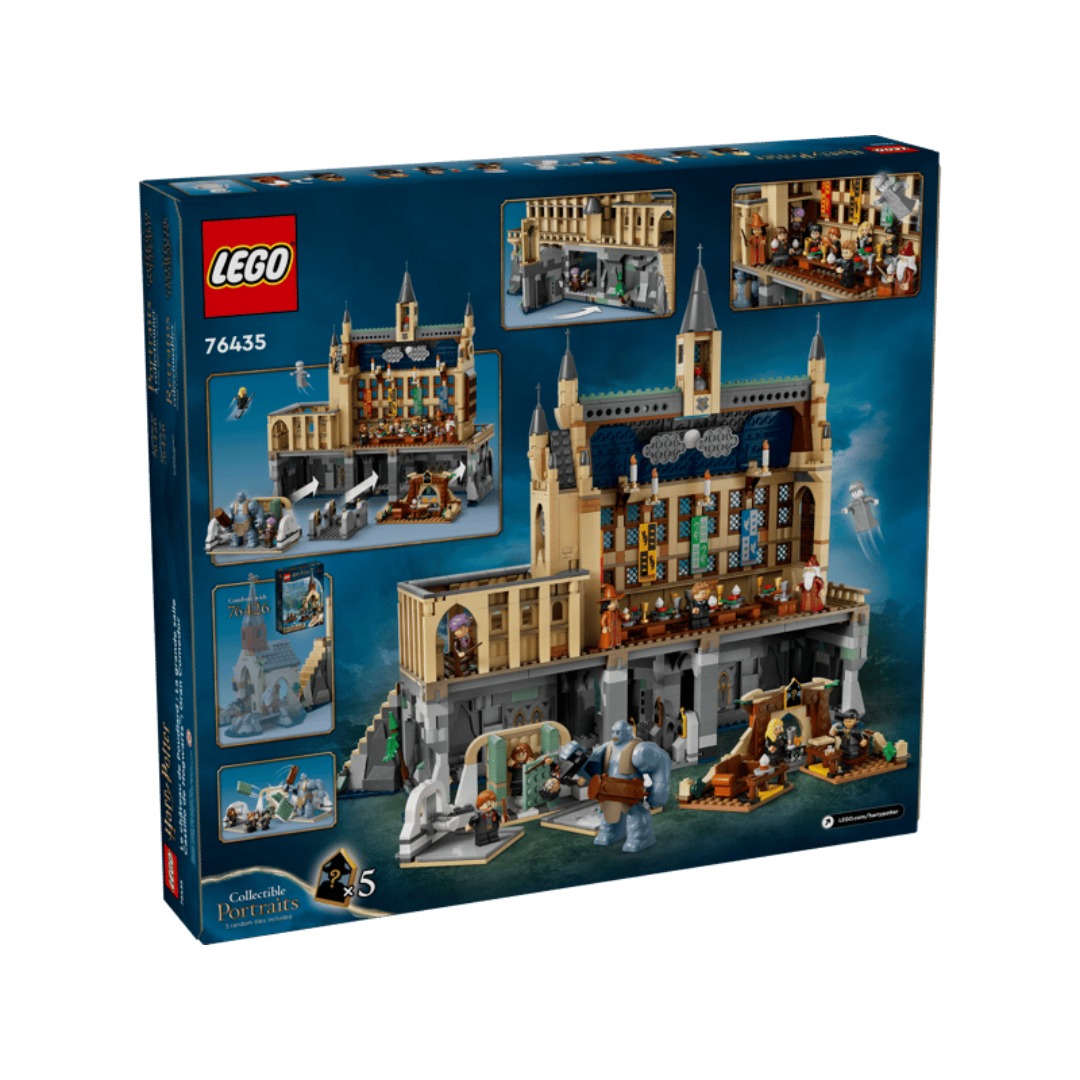 Bộ Mô Hình Lắp Ráp LEGO Harry Potter Đại Sảnh Đường Hogwarts #76435