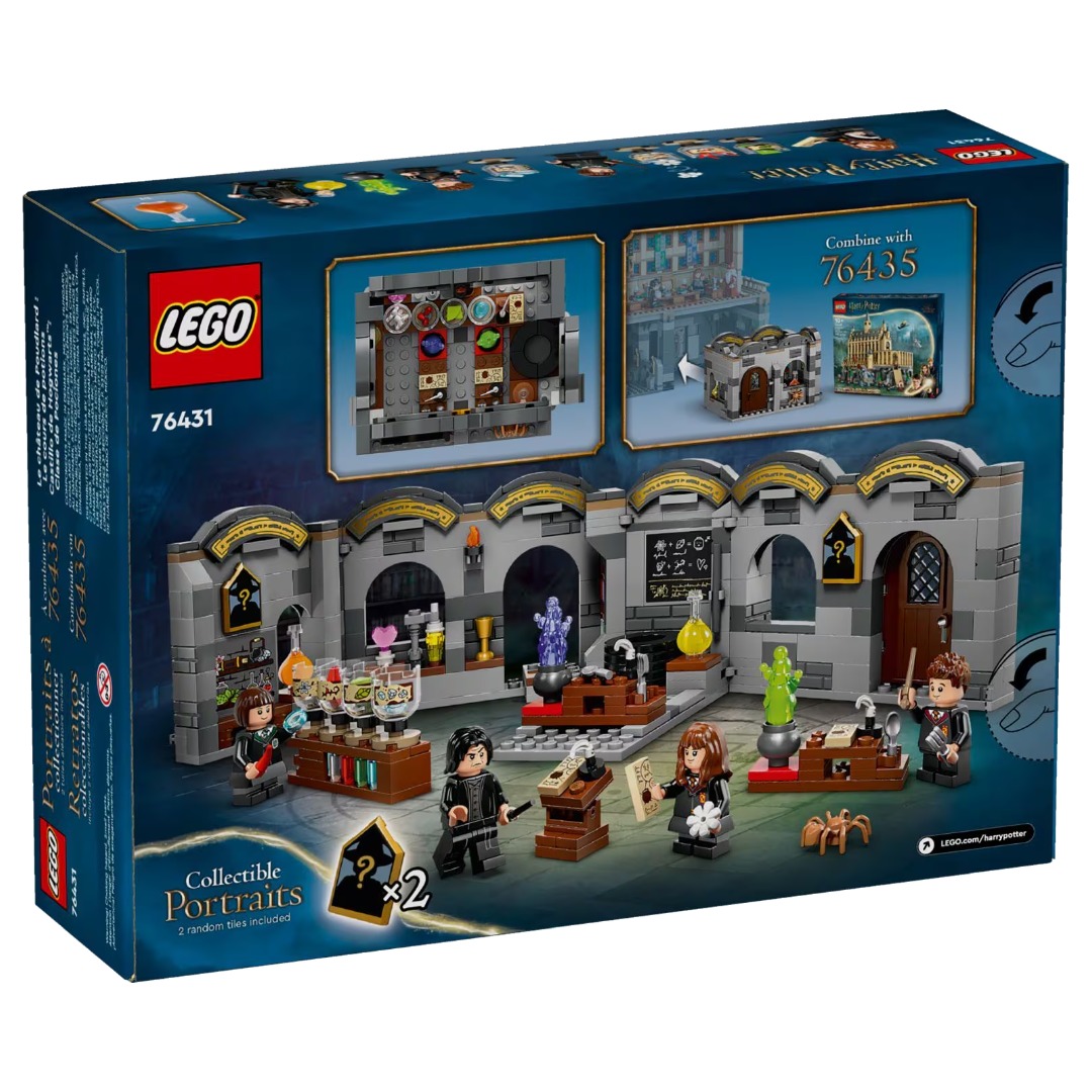 Bộ Mô Hình Lắp Ráp LEGO Harry Potter Lớp Học Độc Dược #76431