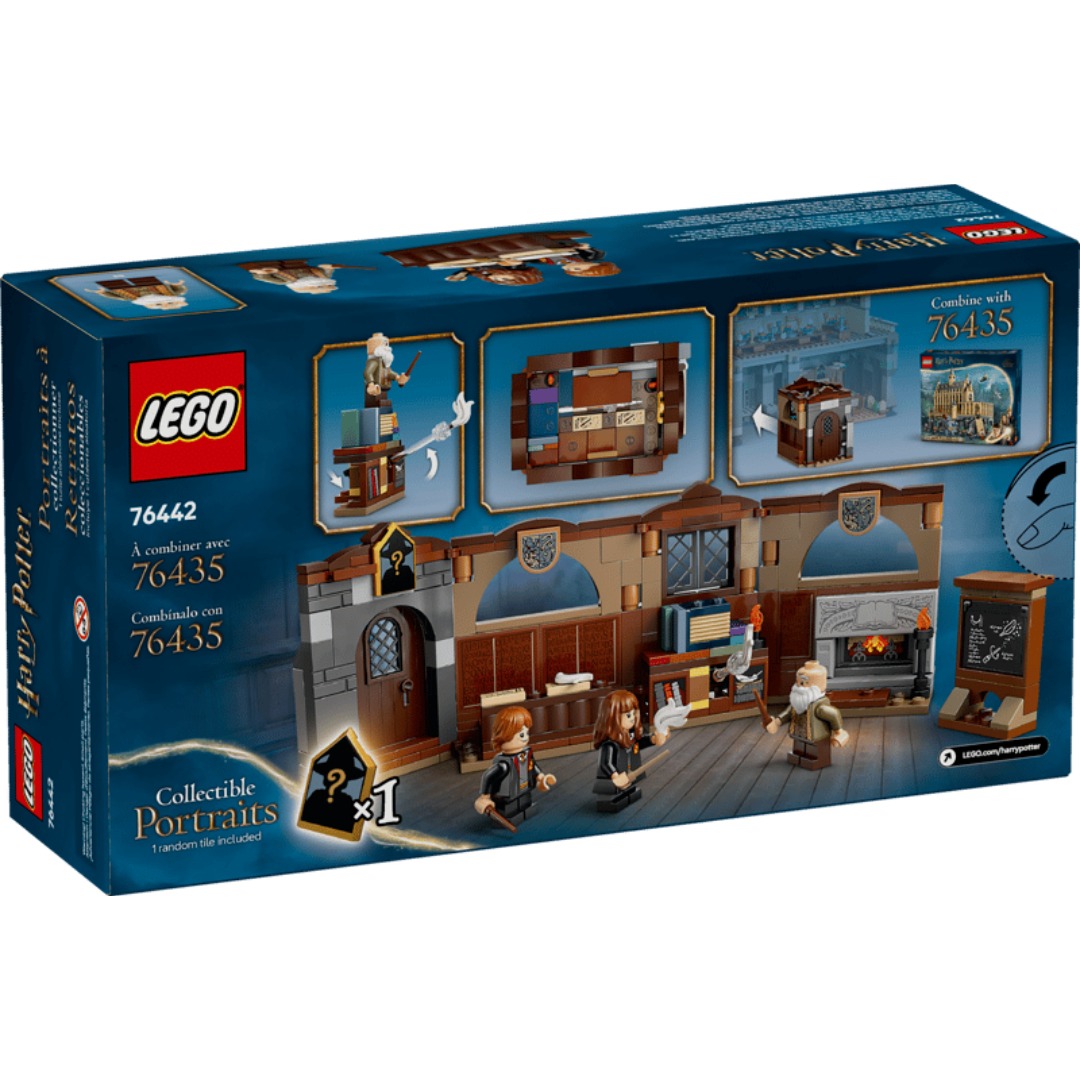 Bộ Mô Hình Lắp Ráp LEGO Harry Potter Lớp Học Bùa Chú #76442
