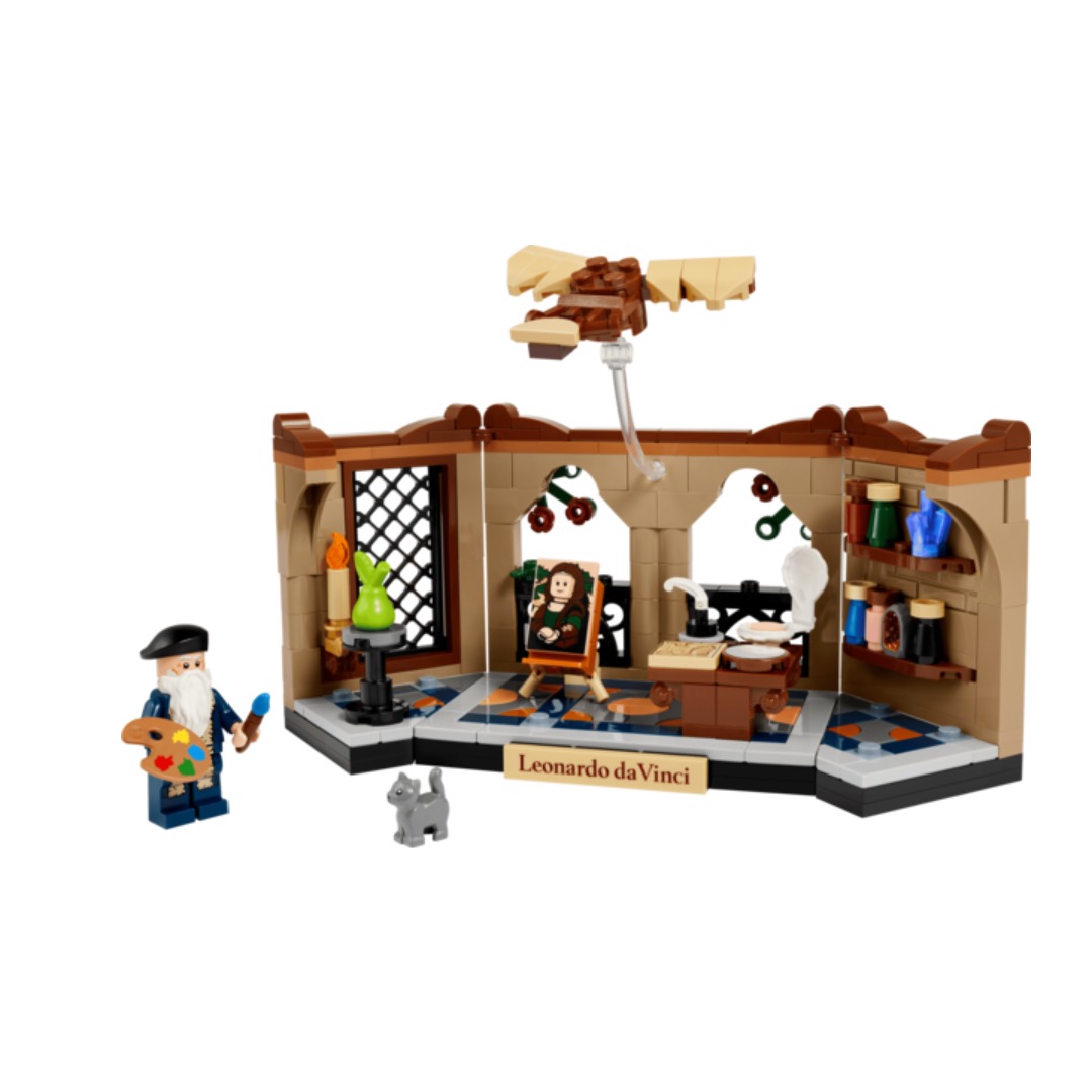 Bộ Mô Hình LEGO Tôn Vinh Leonardo Da Vinci #40902