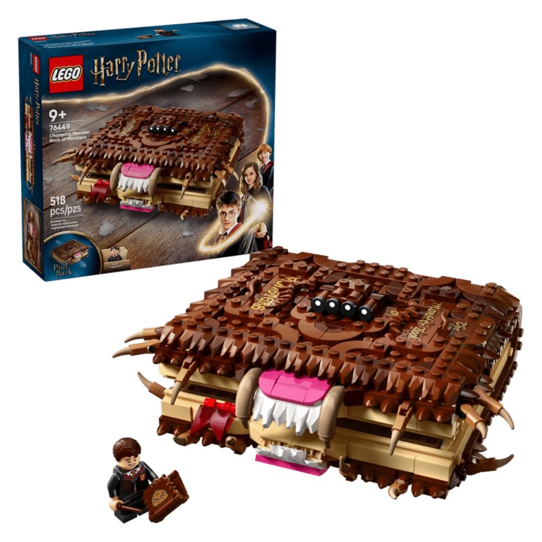 Bộ Mô Hình Lắp Ráp LEGO Cuốn Sách Quái Vật Cắn Kẻ Thù #76449