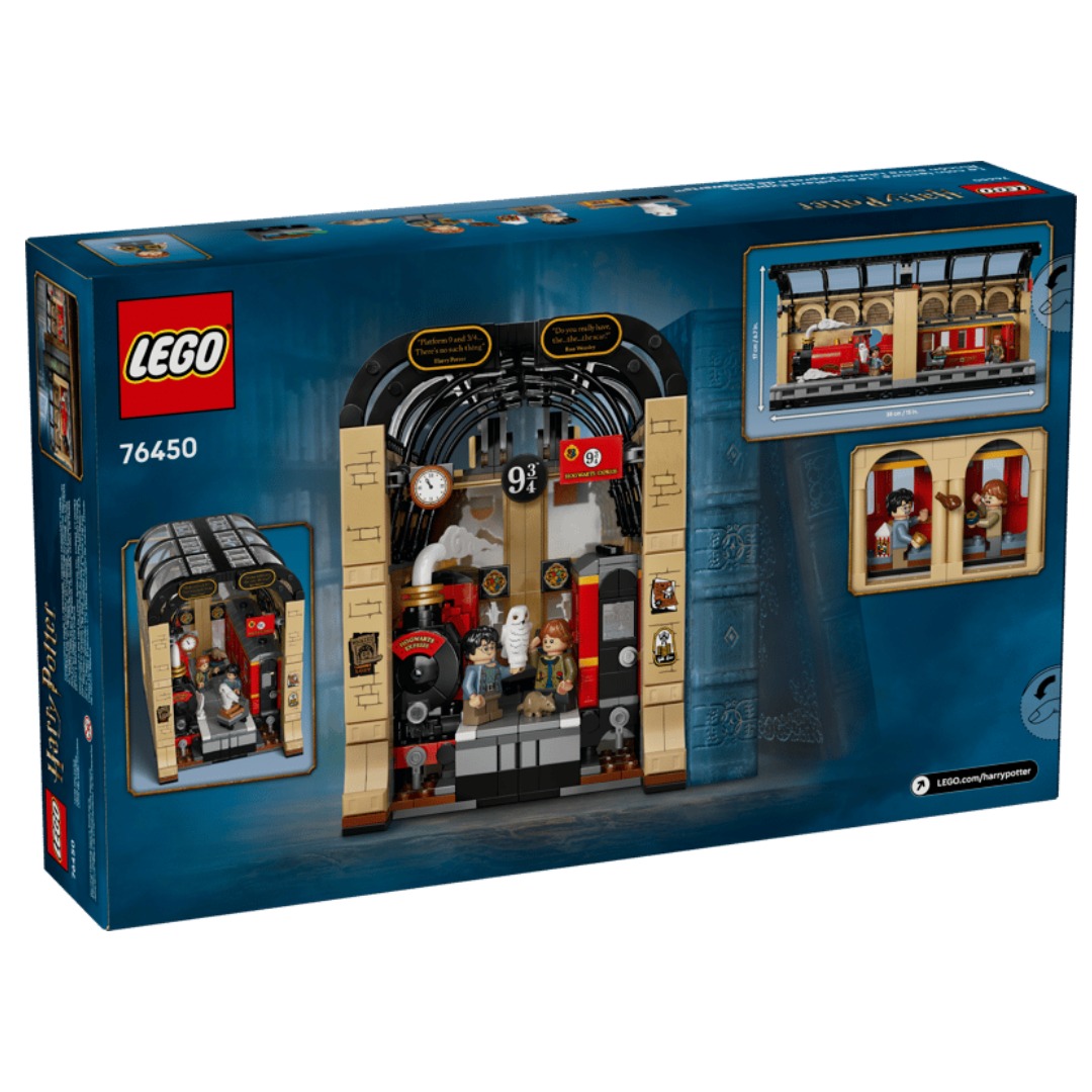 Bộ Mô Hình Lắp Ráp LEGO Chặn Sách Tàu Hogwarts #76450