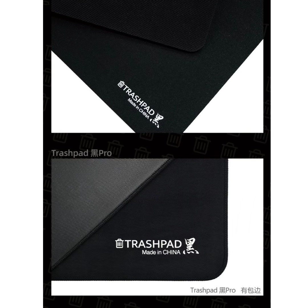 Bàn Di Chuột Gaming TRASHPAD Black Pro (Clone QCK Heavy)