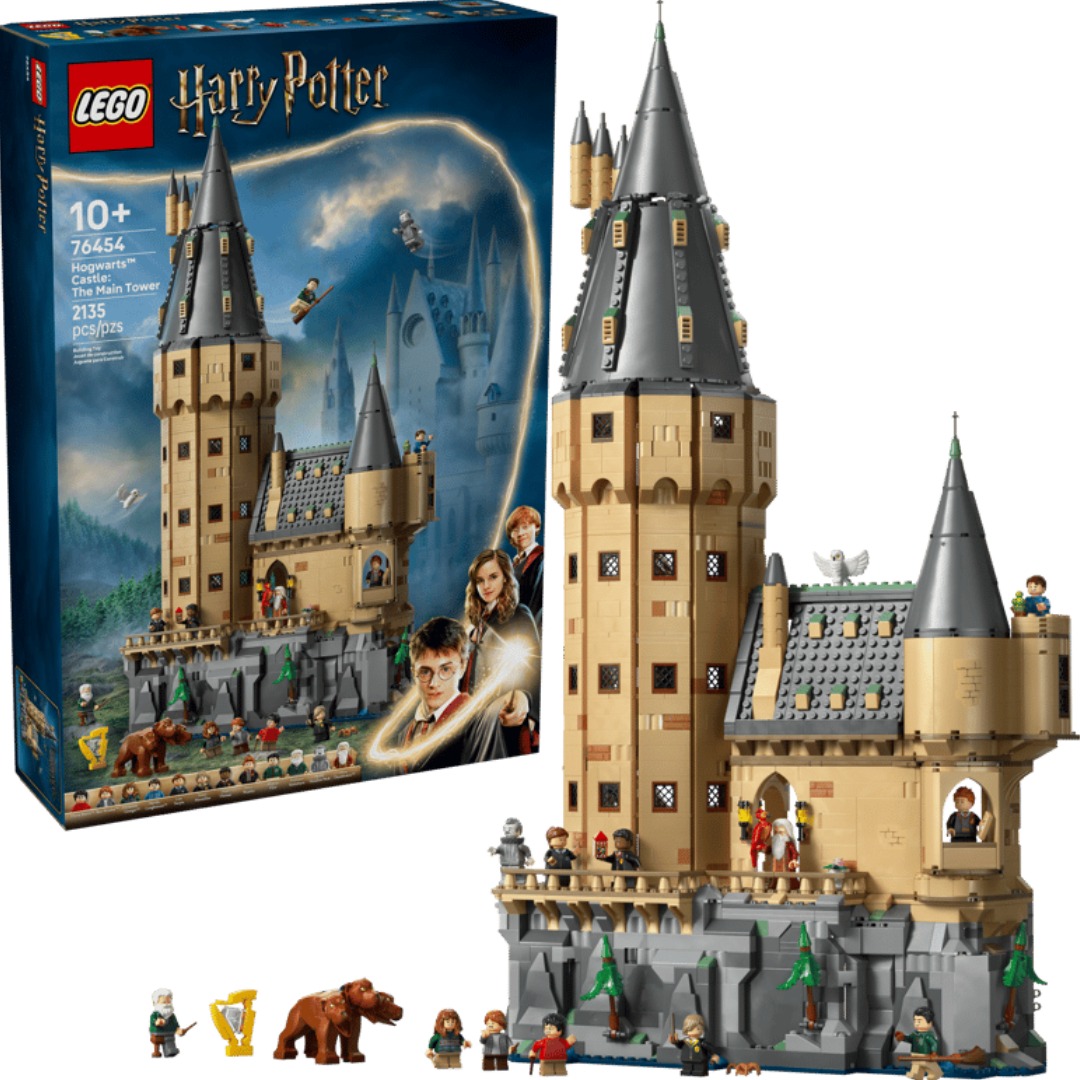 Bộ Mô Hình Lắp Ráp LEGO Harry Potter Tháp Chính Hogwarts #76454