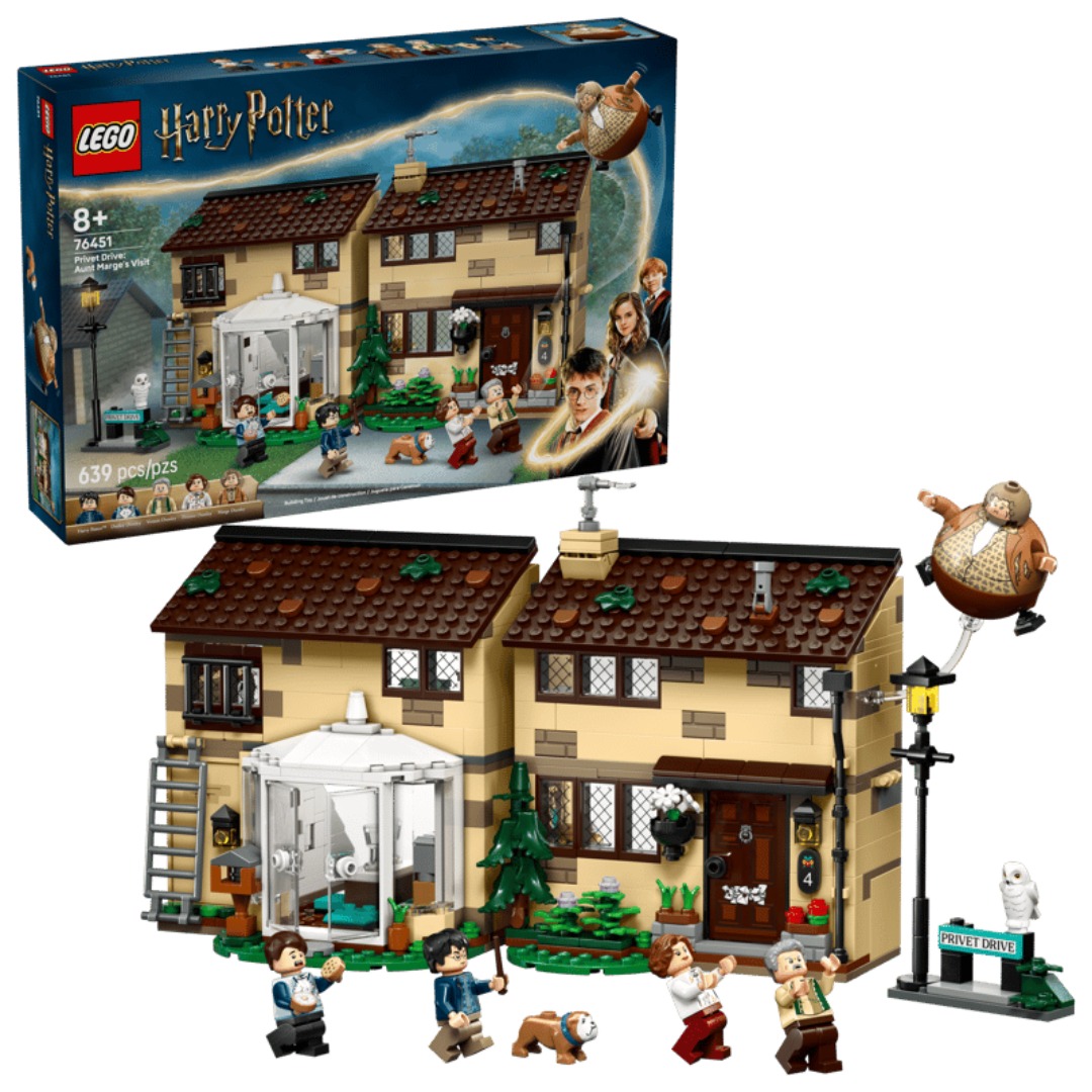 Bộ Mô Hình Lắp Ráp LEGO Harry Potter Chuyến Thăm Của Dì Marge #76451