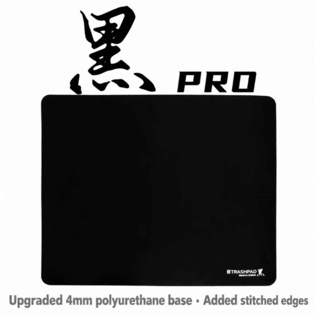 Bàn Di Chuột Gaming TRASHPAD Black Pro (Clone QCK Heavy)