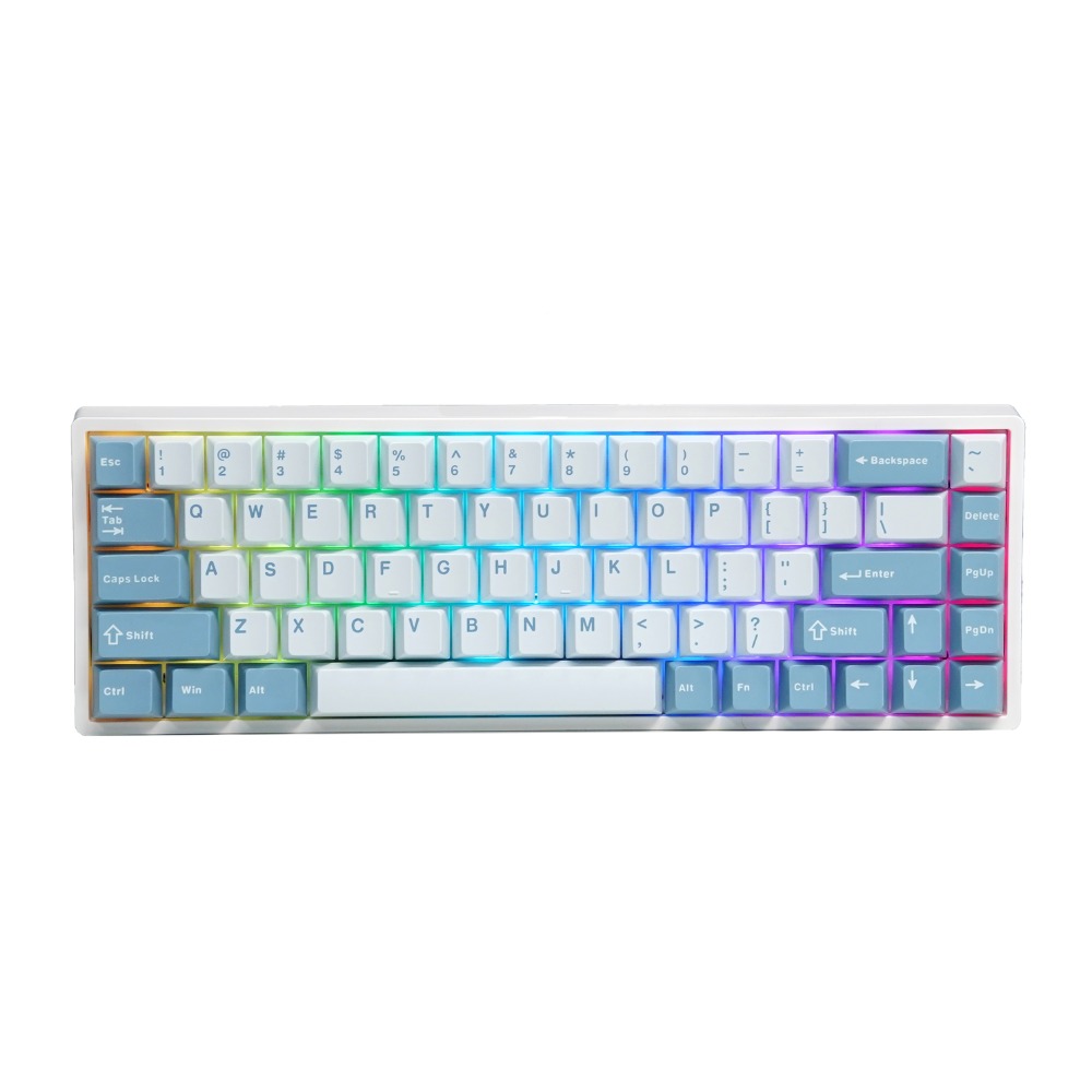 Bàn phím cơ gaming Everglide AE68 HE – Blue White