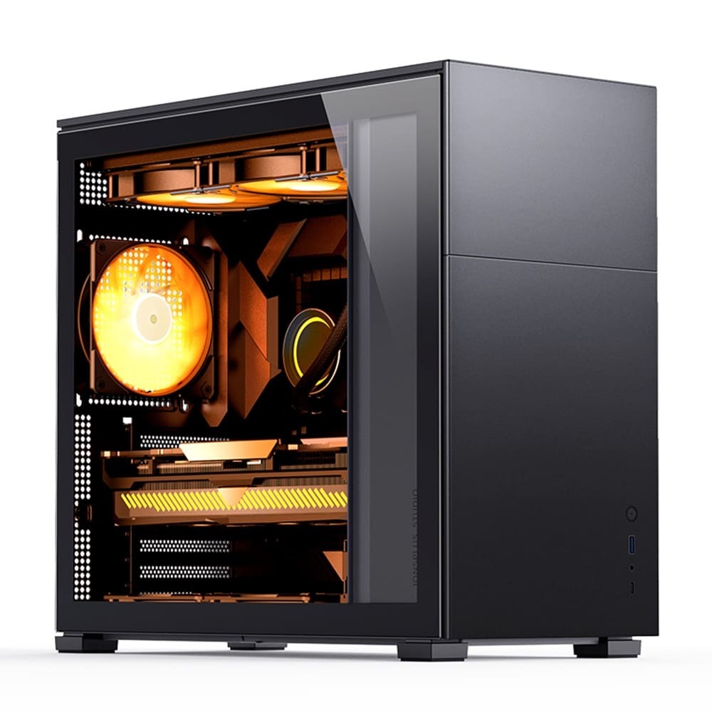 VỎ CASE JONSBO D41 STD Black ( MID TOWER/MÀU Đen)