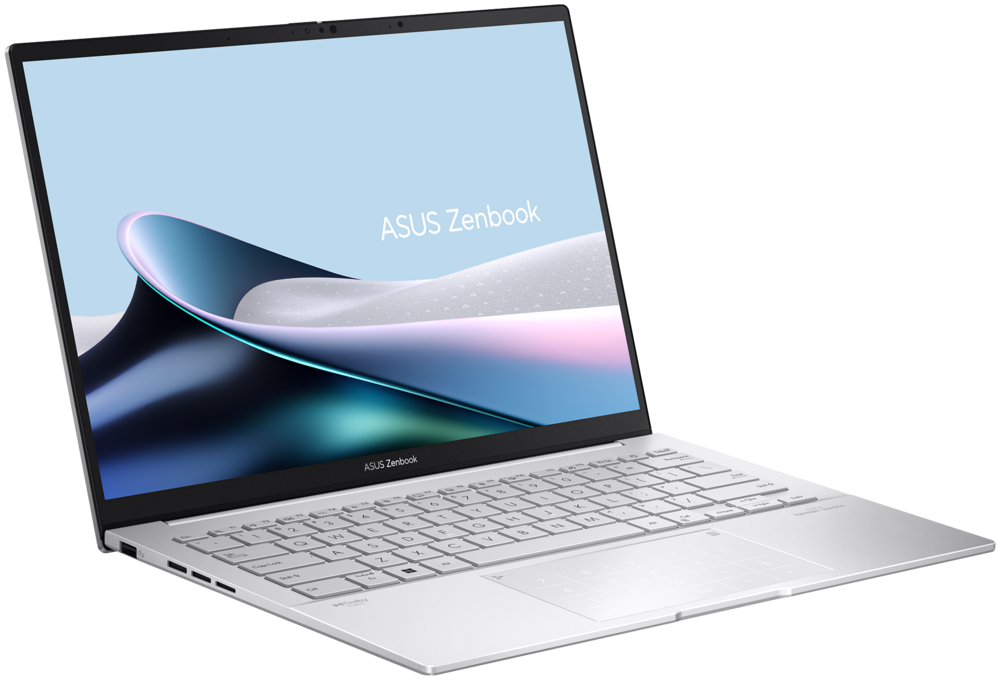 Laptop Asus Zenbook 14 Oled UX3405 2025 Ultra 9 285H RAM 32GB SSD 1TB 14" 3K OLED 120Hz Foggy Silver (Bạc Ánh Kim)