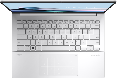 Laptop Asus Zenbook 14 Oled UX3405 2025 Ultra 9 285H RAM 32GB SSD 1TB 14" 3K OLED 120Hz Foggy Silver (Bạc Ánh Kim)
