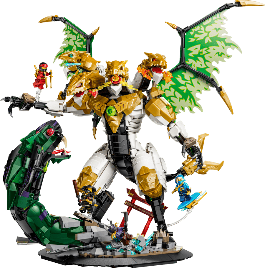 Bộ Mô Hình LEGO Ninjago Trận Chiến Siêu Rồng (Ultra Dragon Battle) #71872