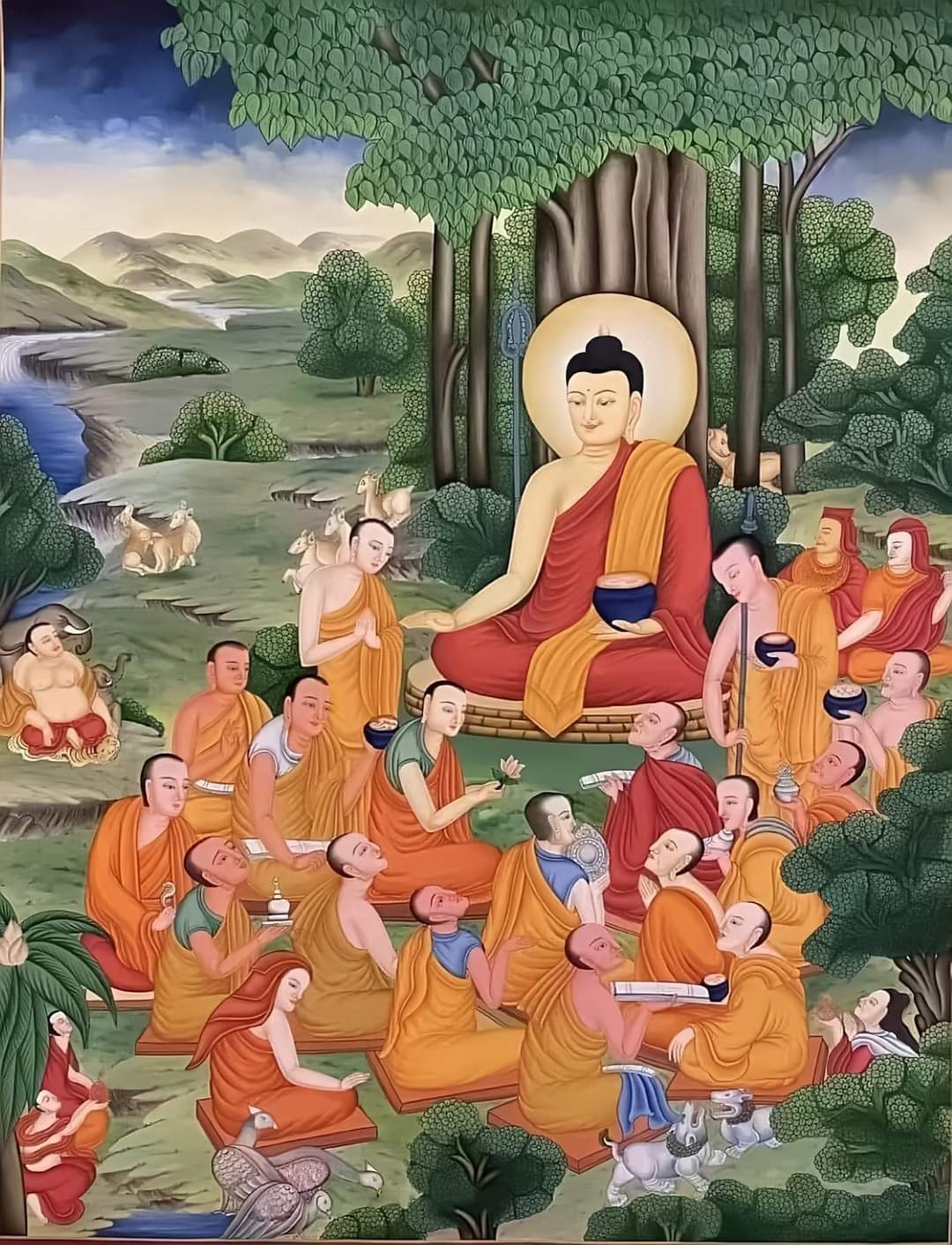 Khi con người không có lòng tin vào Pháp của Phật thì chùa chiền, tôn tượng, bảo tháp không có ý nghĩa gì cả