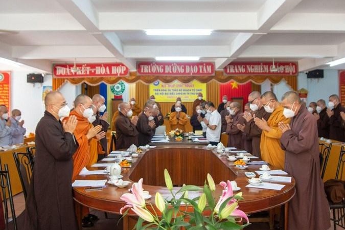 Phiên họp đầu tiên của Ban Trị sự lâm thời GHPGVN TP.Thủ Đức thảo luận về tổ chức đại hội