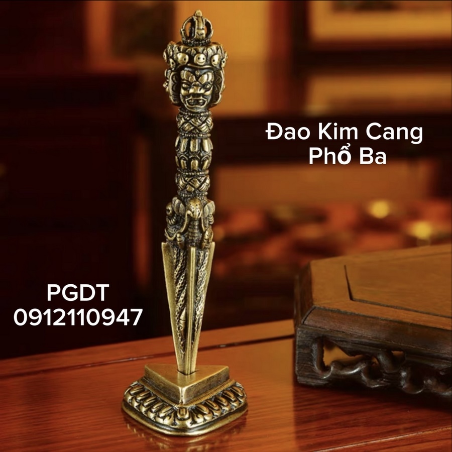 ĐAO KIM CANG PHỔ BA 16cm