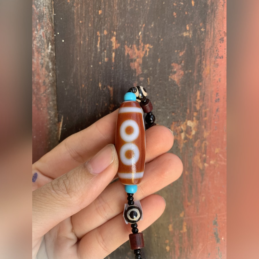 Vòng tay 5 mắt osidian