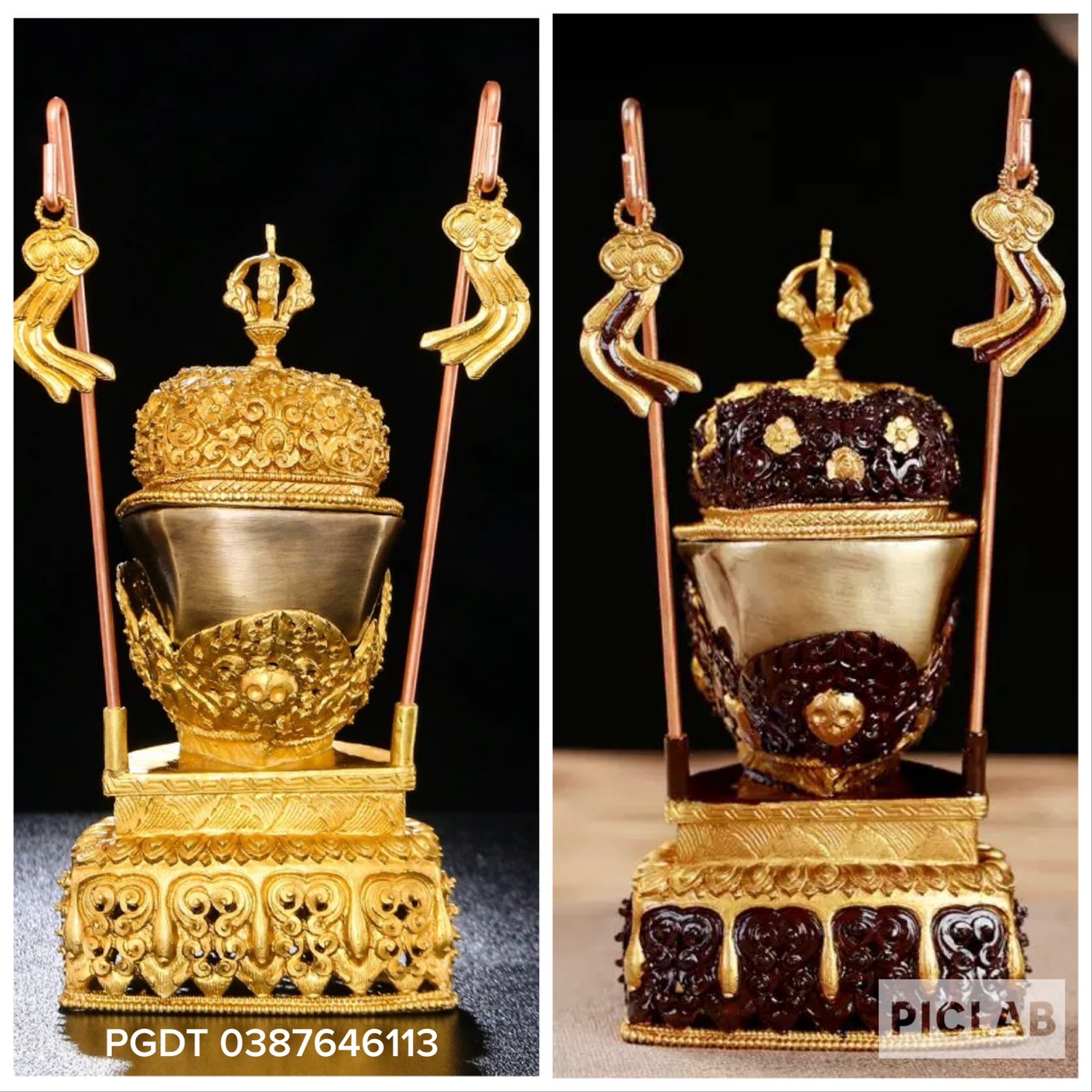 Bát sọ Garbar bằng đồng