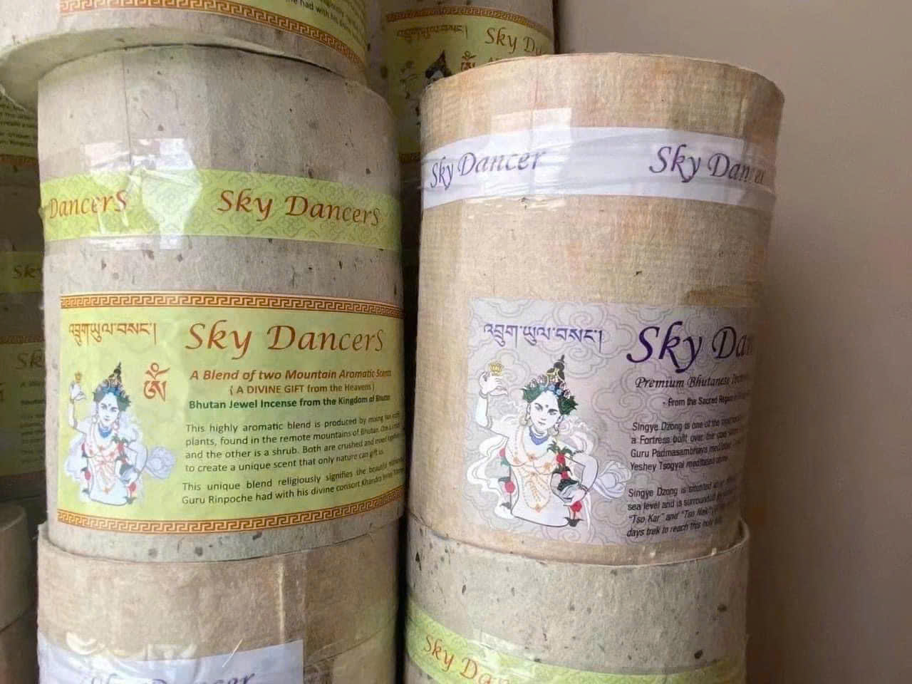 Trầm bột thiêng Sky Dancer  - có 2 loại vàng và trắng