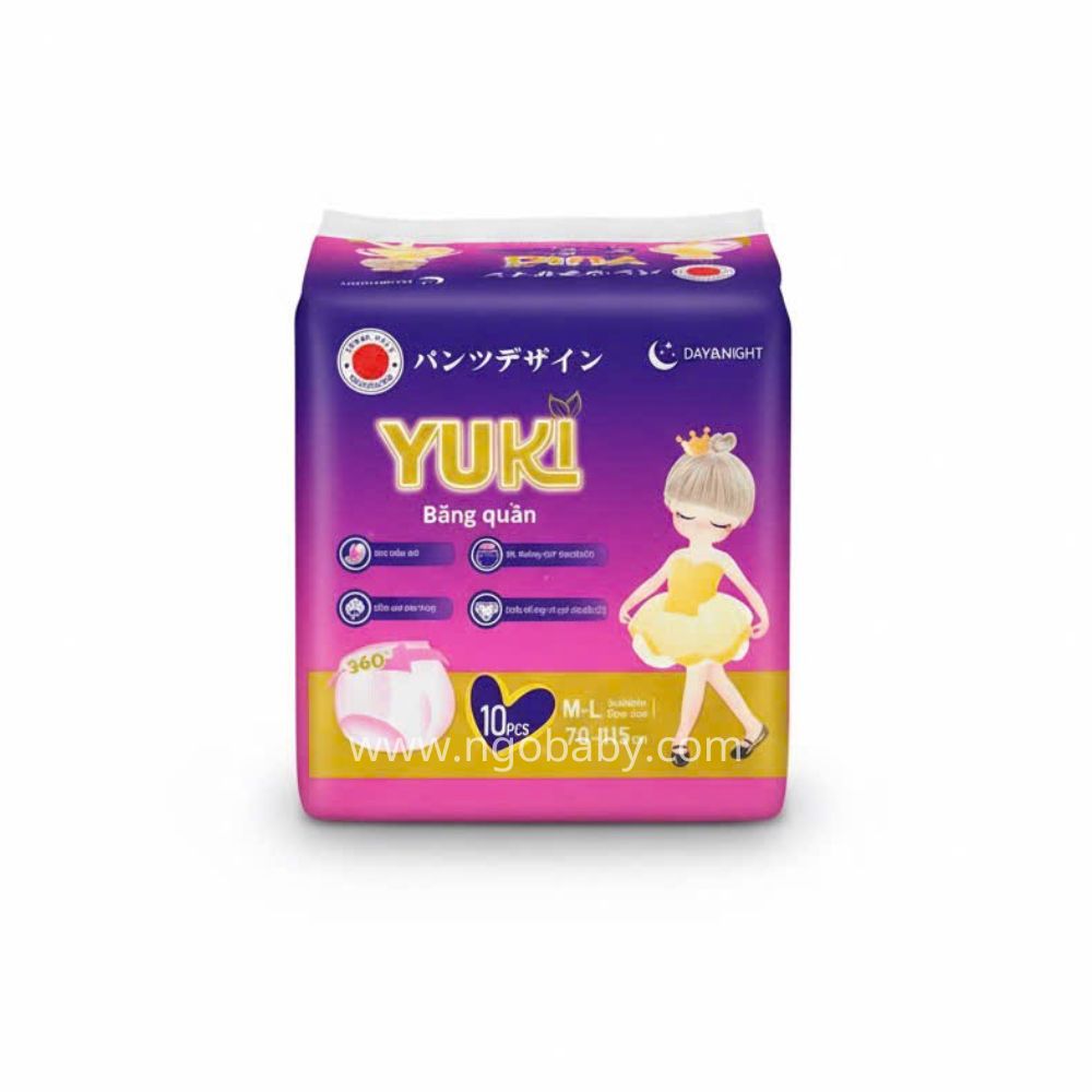 Băng vệ sinh dạng quần Yuki bịch 10m
