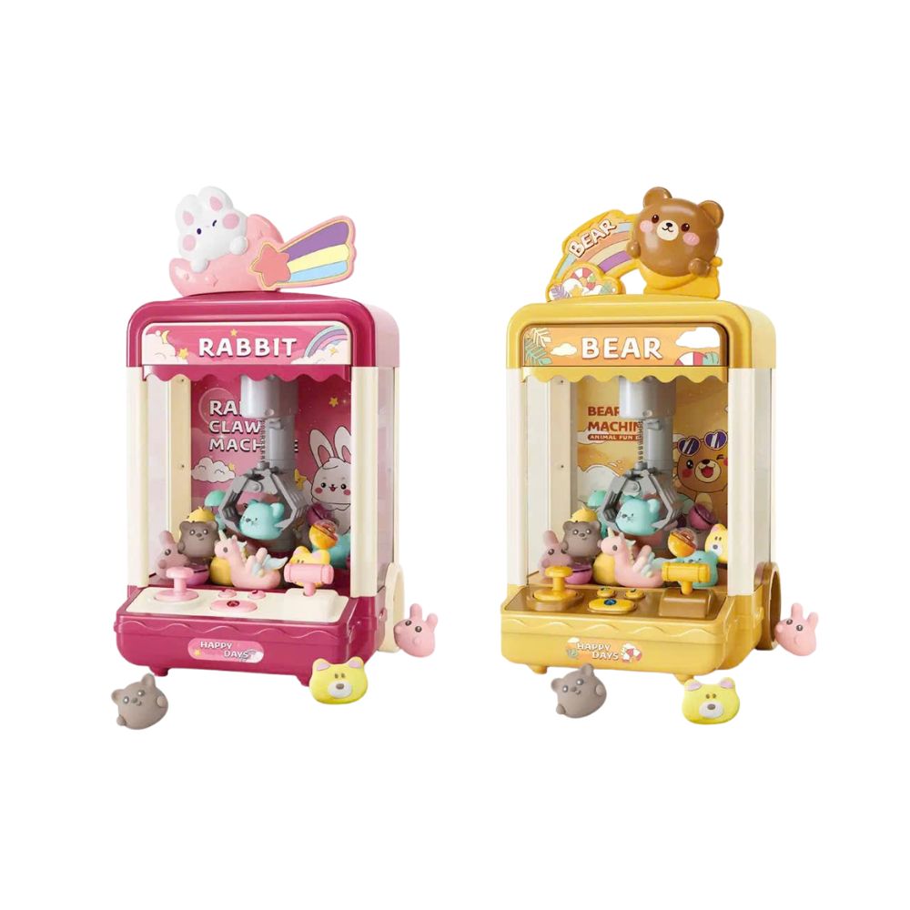 Đồ chơi máy gắp thú bông hình Gấu Thỏ cho bé